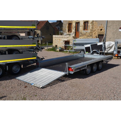 Vlemmix Porte-engin 400 x 180 PTAC 3500 kg 3 essieux 3x1350 kg – Image 6